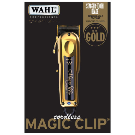 #8148-700 WAHL 5-STAR CORDLESS MAGIC CLIP GOLD EDITION